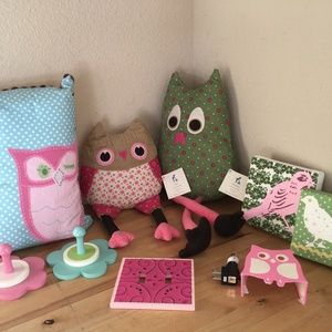 Pottery Barn Kids Bedding Brooke Collection Owl Pillow Poshmark